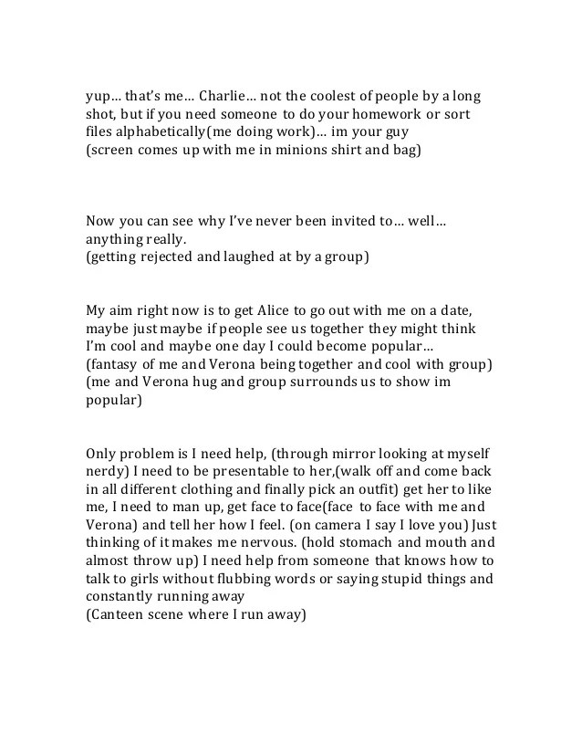 Voice over script