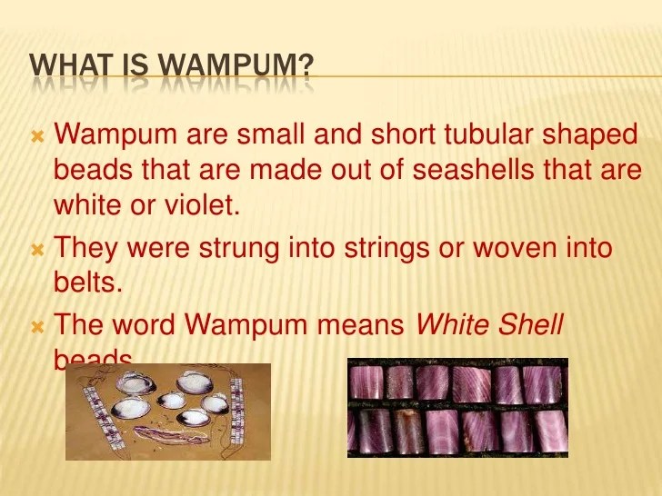 Wampum belt powerpoint