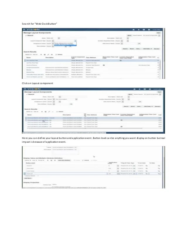 Oracle Fusion  Clock Setup(Oracle Time and Labor)