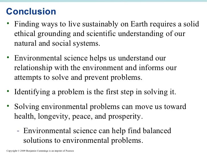 Introduction to Environmental Science