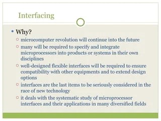 Introduction to Interfacing Technique | PPT