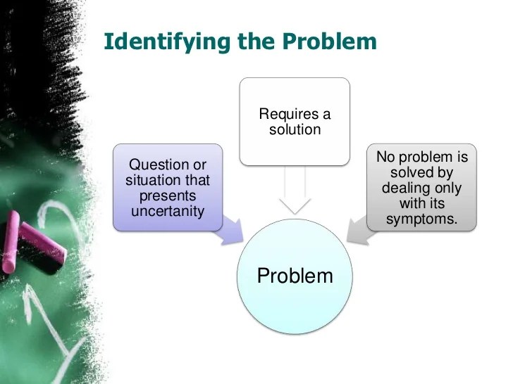 Week 2 presentation Identifying the problem & troubleshooting