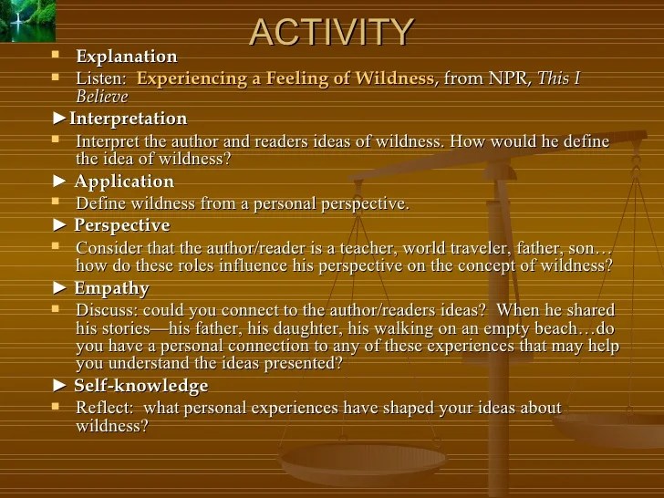 What Is Deep Understanding