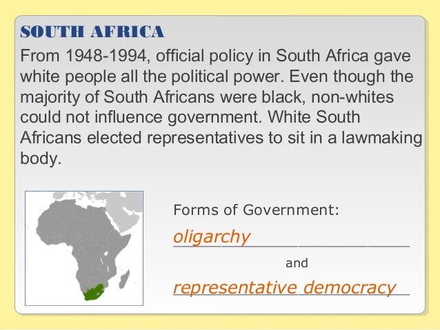 🚧 What Type Of Government Does South Africa Have? Worldatlas