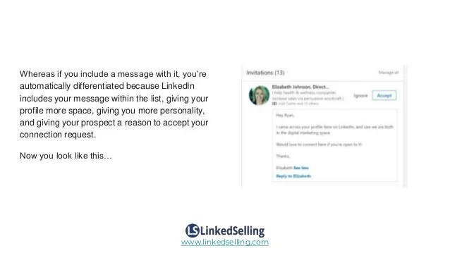 Why you should always send a personalized LinkedIn connection request