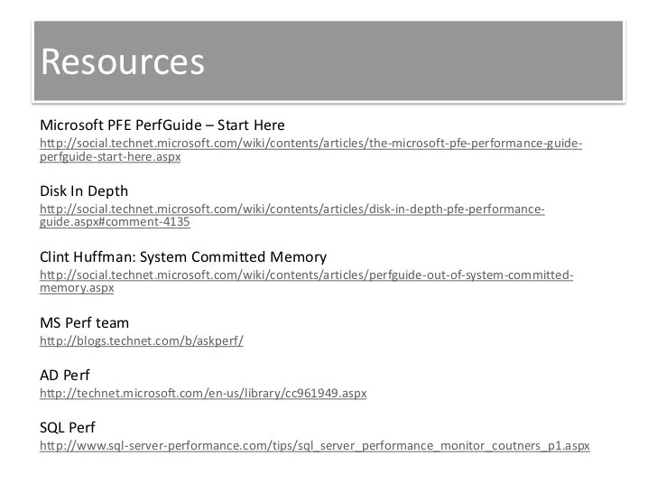 Windows performance and problem troubleshooting Windows performance and problem troubleshooting