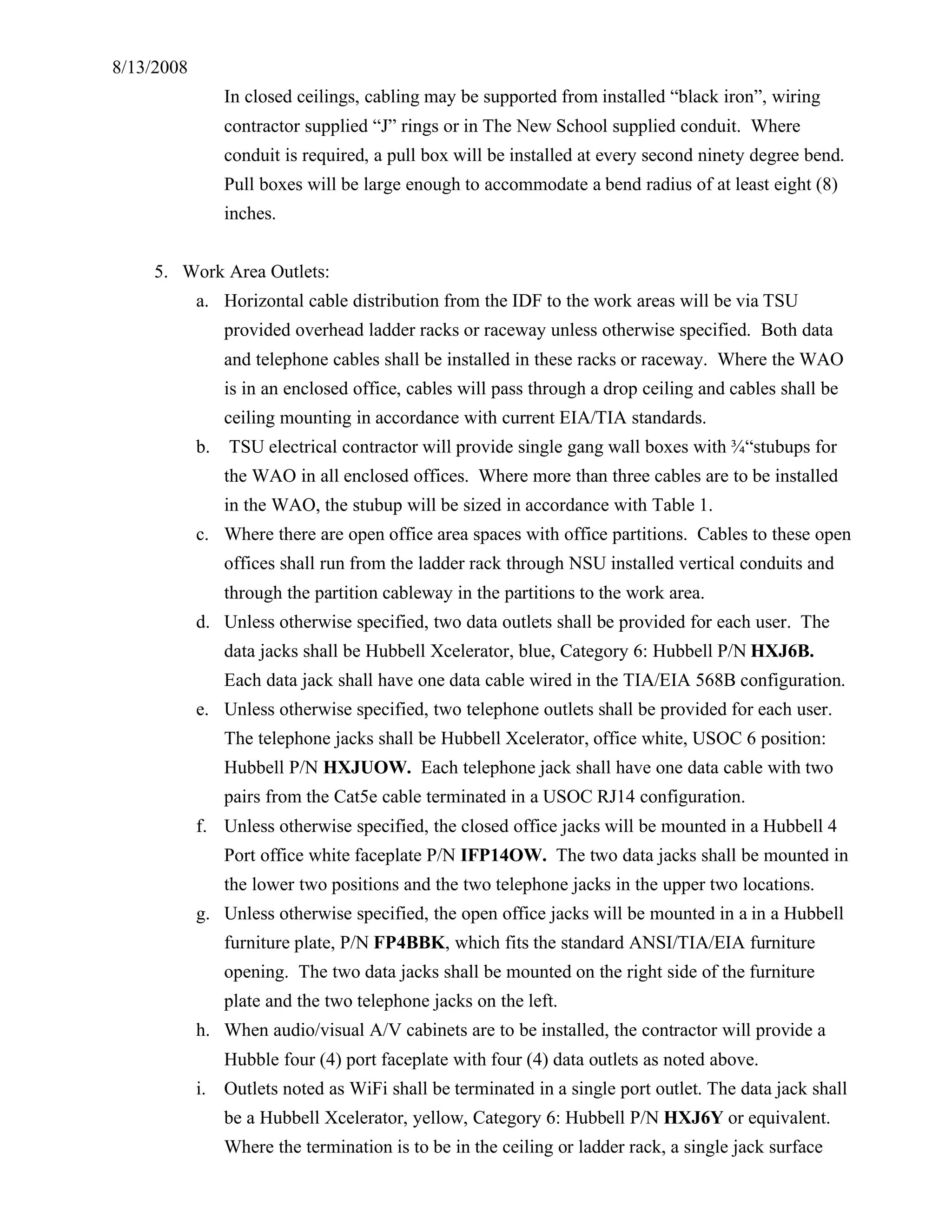 Wiring standards PDF