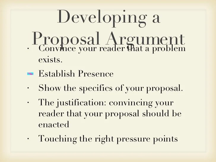 🎉 What is a proposal argument. What are some good topic ideas for a