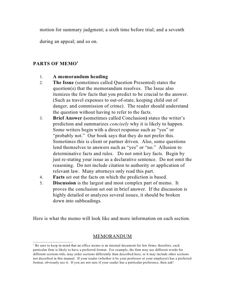 Sample thesis paragraph legal memo