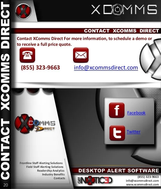 Desktop Alert Software For Internal Communication Send customizable…
