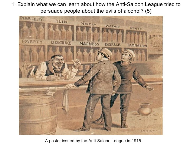 YTE What can we learn from source A PROHIBITION