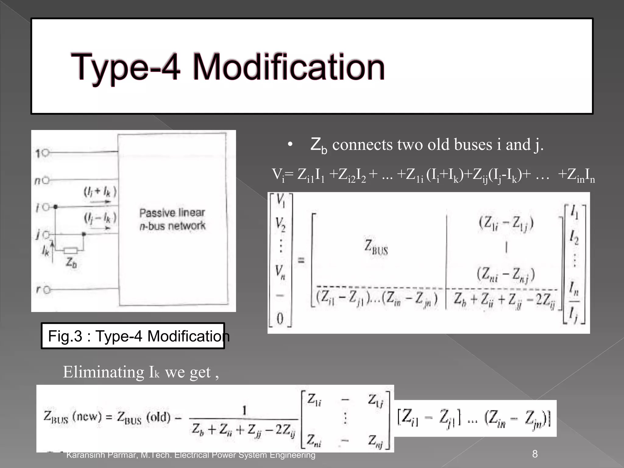 Z bus building algorithm PPT