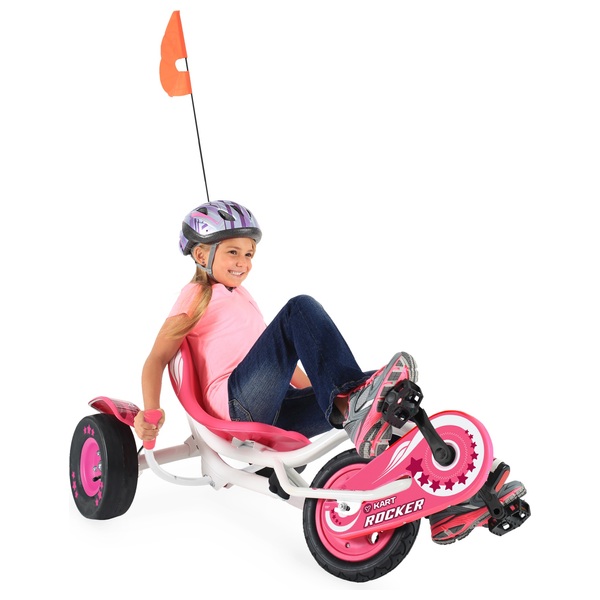 Yvolution Y Rocker Pink and White Go Karts. Ireland
