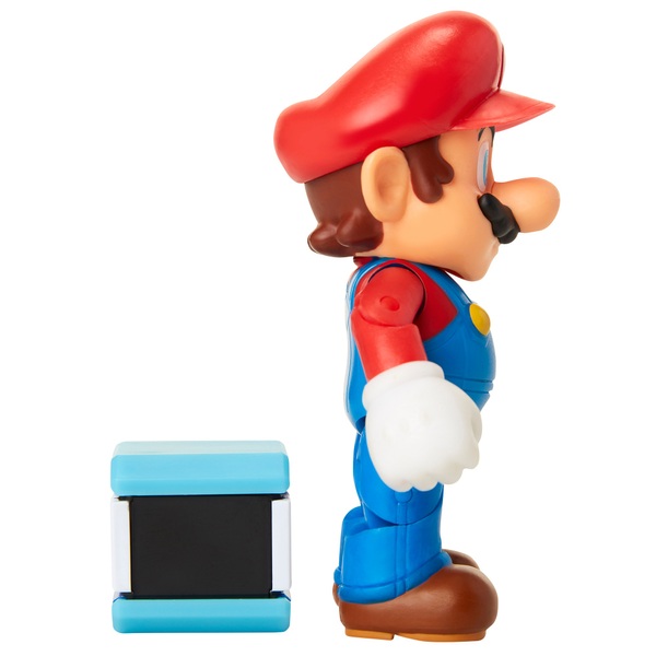 Nintendo Mario with POW 10cm Action Figure Smyths Toys UK