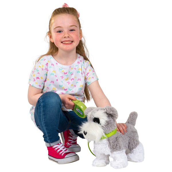Fluffy Puppies Walking Puppy Schnauzer Smyths Toys UK