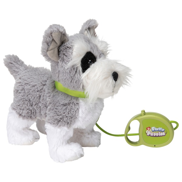 Fluffy Puppies Walking Puppy Schnauzer Smyths Toys UK