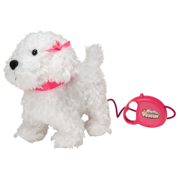 Fluffy Puppies Walking Puppy Poodle Smyths Toys UK