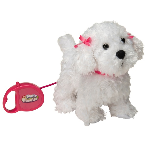 Fluffy Puppies Walking Puppy Poodle Smyths Toys UK