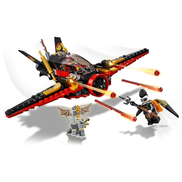 LEGO 70650 Ninjago Destiny's Wing Toy Jet Plane Building Set Smyths Toys