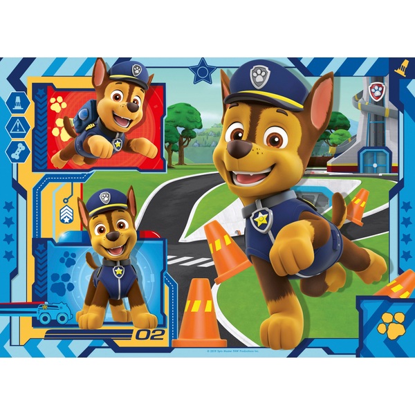 Ravensburger PAW Patrol Bumper Puzzle Pack, 4 x 42 Piece Puzzle