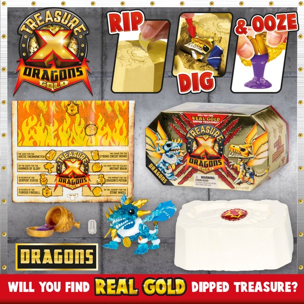 Treasure X Dragons Series 2 Smyths Toys UK
