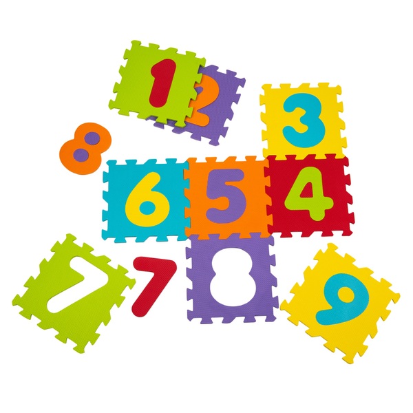 Big Steps Play Number Puzzle Foam Mat Smyths Toys Ireland