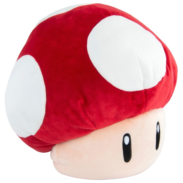 Nintendo Mario Kart Mushroom Mocchi Plush 40cm Pillow Smyths Toys UK