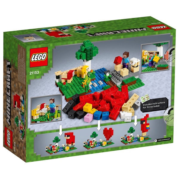 LEGO 21153 Minecraft The Wool Farm Building Set Smyths Toys