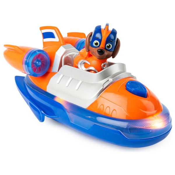 PAW Patrol Mighty Pups Super Paws Deluxe Vehicle Zuma Smyths Toys