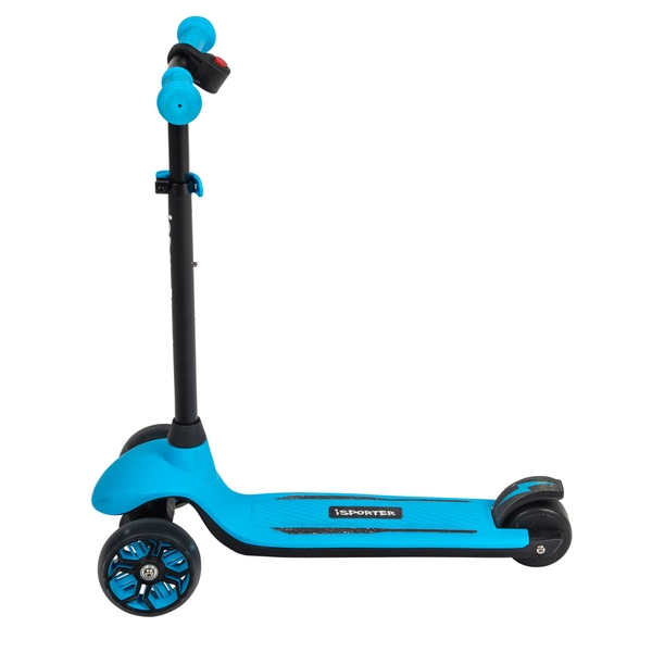 iSporter 2 in 1 Electric Power Scooter Blue Smyths Toys