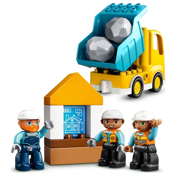 LEGO 10932 DUPLO Wrecking Ball Demolition Construction Set Smyths Toys Ireland