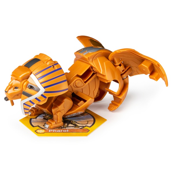 Bakugan Deka Pharol Armored Alliance Jumbo Figure Sphinx Gold Smyths Toys Ireland