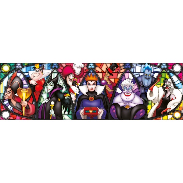 Clementoni Disney Villains 1000 Piece Panorama Puzzle Smyths Toys UK