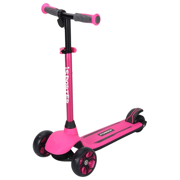 iSporter Power 2 in 1 Pink Anodised Scooter Smyths Toys UK