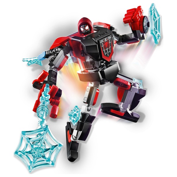 LEGO 76171 Marvel Super Heroes SpiderMan Miles Morales Mech Armour Toy Smyths Toys UK