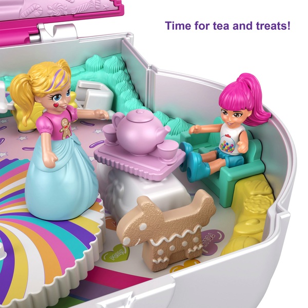 Polly Pocket Candy Cutie Compact and Dolls Smyths Toys UK