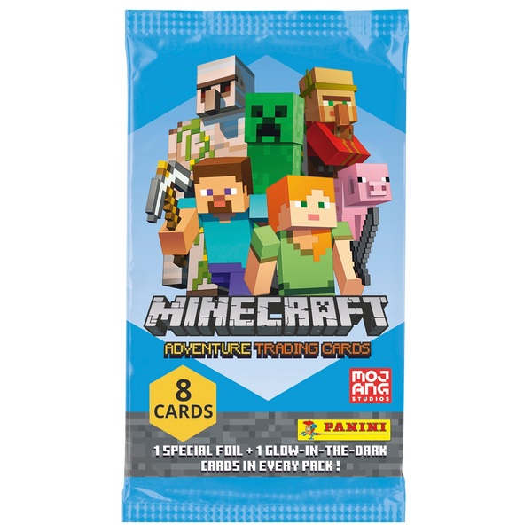 Minecraft Adventure Trading Cards Starter Pack Smyths Toys Ireland