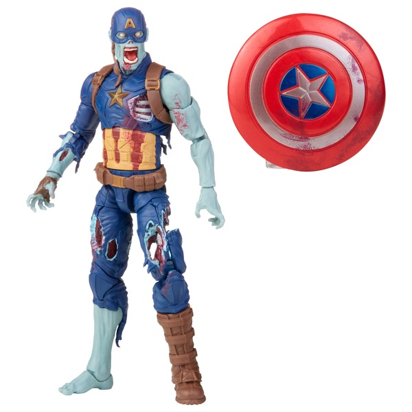 Marvel Legends Series Zombie Captain America 15cm Action Figure Toy