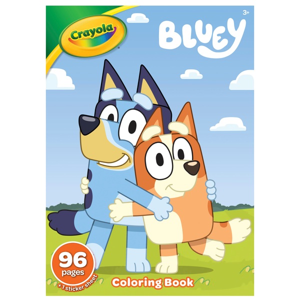 Crayola Bluey Colouring Book Smyths Toys UK