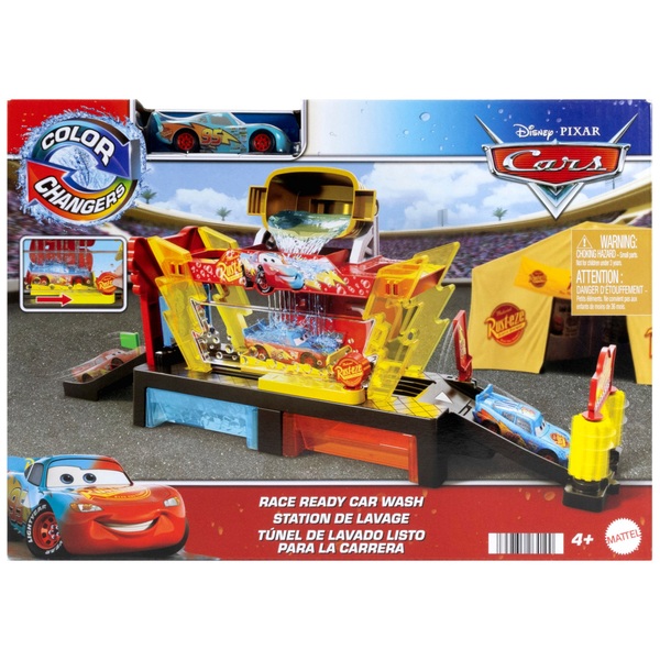 Disney Cars ColourChanging Race Ready Car Wash Playset Smyths Toys UK