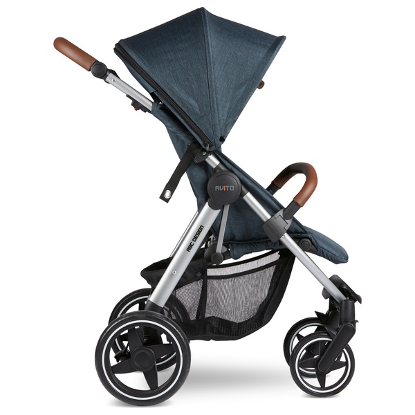 ABC Design Sportwagen Avito Woven Navy Smyths Toys