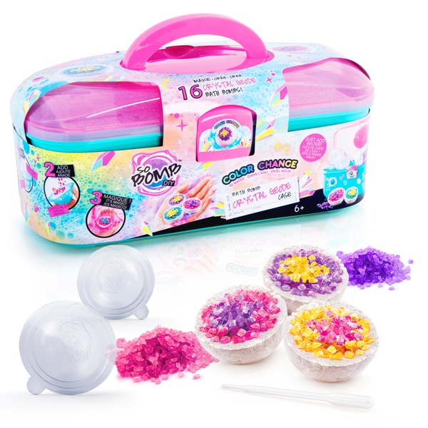 So Bomb DIY Crystal Geode Badebomben Koffer Smyths Toys Deutschland