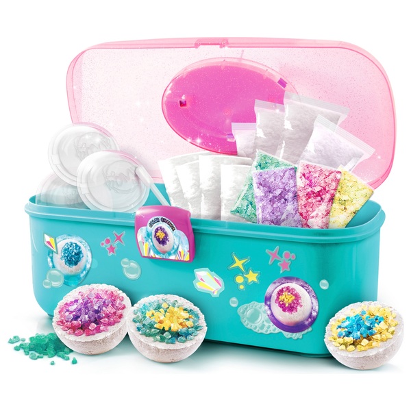 So Bomb DIY Crystal Geode Badebomben Koffer Smyths Toys Deutschland
