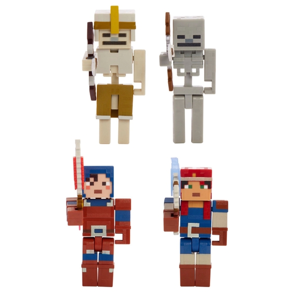 Minecraft Dungeons Actionfiguren 4er Pack Smyths Toys Superstores