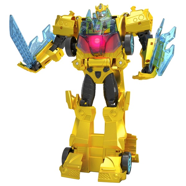 Transformers Cyberverse Adventures Roll N’ Change Bumblebee Smyths