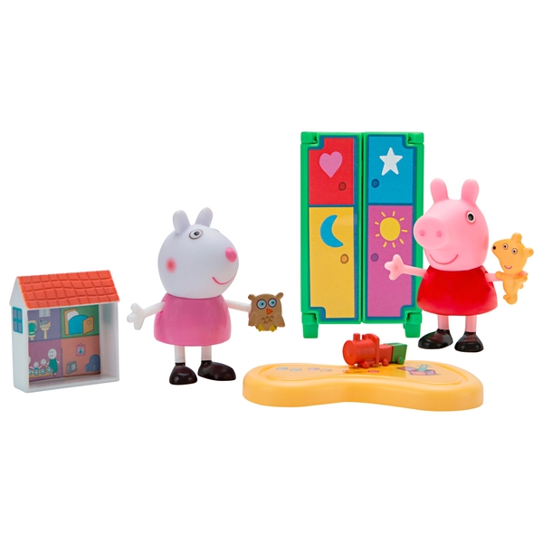 Peppa Wutz Spielset Zimmer, sortiert Smyths Toys Superstores
