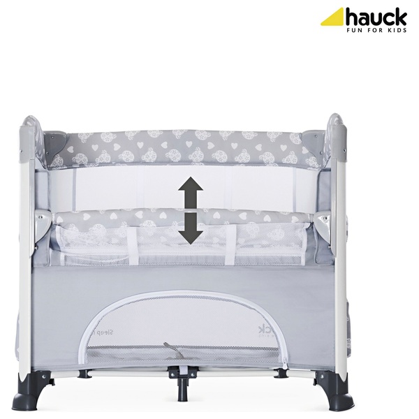 Hauck Reisebett Sleep'n Care Plus, Teddy grey Reisebetten Deutschland