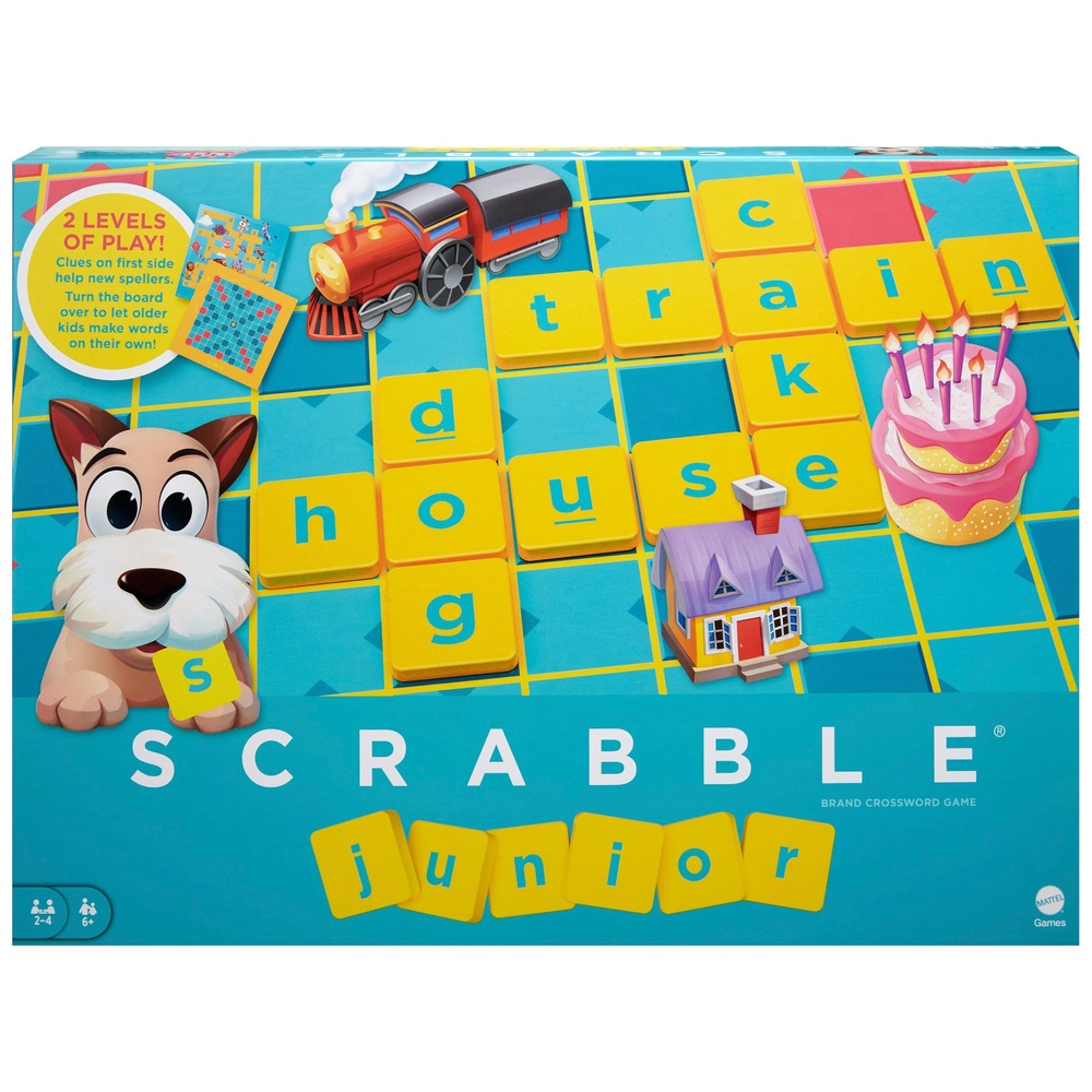 Junior Scrabble Kids' Game Smyths Toys UK