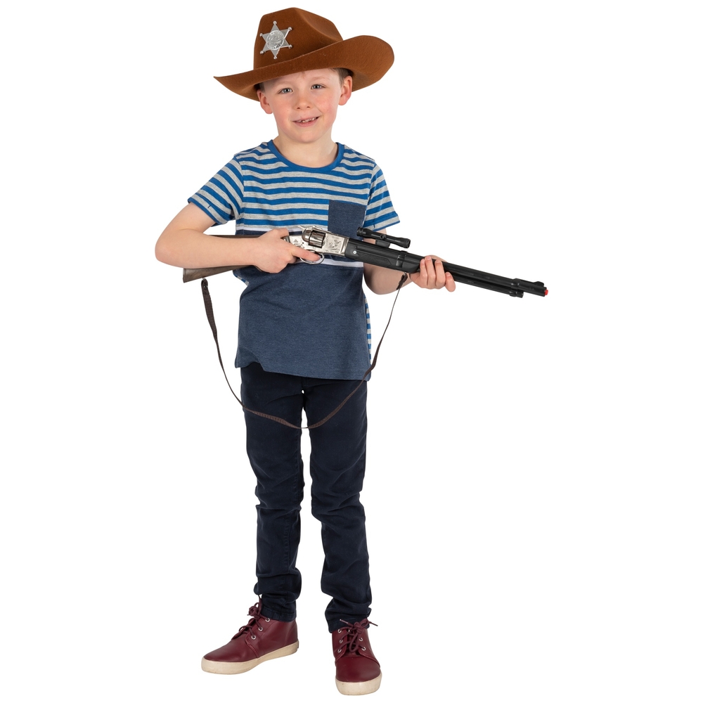 Wild West Cowboy Rifle And Pistol Playset stickhealthcare.co.uk