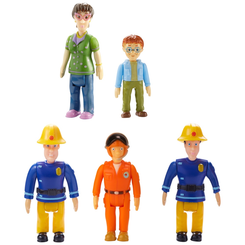Fireman Sam Action Figure Five Pack Smyths Toys UK